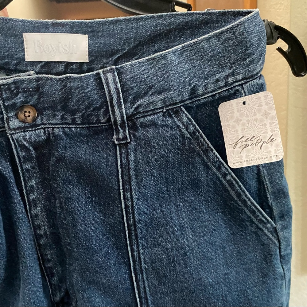 Free People Boyish Nico Denim Utility Jogger - Picture 8 of 8